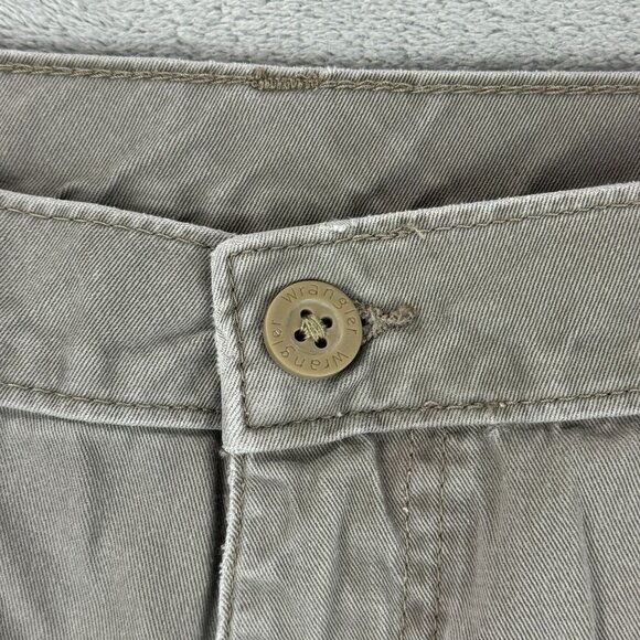 Wrangler Cargo Shorts Mens Distressed Grey Work Utility Casual Outdoor 10" Ins - Picture 3 of 9